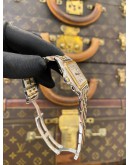 (LIKE NEW) 2025 CARTIER PANTHÈRE DE CARTIER 18K 750 YELLOW GOLD REF W2PN0007 WHITE ROMAN NUMERALS DIAL 27MM X 37MM QUARTZ WATCH