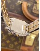(LIKE NEW) 2025 CARTIER PANTHÈRE DE CARTIER 18K 750 YELLOW GOLD REF W2PN0007 WHITE ROMAN NUMERALS DIAL 27MM X 37MM QUARTZ WATCH