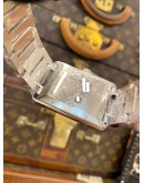 (BRAND NEW) (FULL STICKER) 2026 CARTIER TANK MUST DE CARTIER XL REF WSTA0053 SILVER ROMAN NUMERALS DIAL 41MM X 31MM AUTOMATIC WATCH -FULL SET-