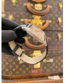 (LIKE NEW) 2021 CARTIER SANTOS DUMONT XL REF W2SA0017 18K 750 ROSE GOLD BEZEL WHITE DIAL 44.6MM X 33.9MM MANUAL WINDING WATCH -FULL SET-