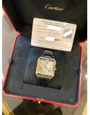 (LIKE NEW) 2021 CARTIER SANTOS DUMONT XL REF W2SA0017 18K 750 ROSE GOLD BEZEL WHITE DIAL 44.6MM X 33.9MM MANUAL WINDING WATCH -FULL SET-
