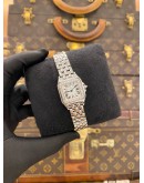 (LIKE NEW) 2022 CARTIER PANTHÈRE REF W4PN0007 WHITE ROMAN DIAL 22MM X 30MM QUARTZ WATCH -FULL SET-