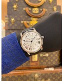 2017 CARTIER RONDE SOLO DE CARTIER XL REF 3517 WHITE ROMAN NUMERALS DIAL 42MM AUTOMATIC WATCH -FULL SET-