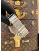 (LIKE NEW) 2023 CARTIER SANTOS DE CARTIER LARGE 18K 750 YELLOW GOLD REF 4072 WHITE ROMAN NUMERALS DIAL 39.8MM X 47.5MM AUTOMATIC WATCH