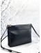 CELINE TRIO CROSSBODY BAG IN BLACK LAMBSKIN LEATHER 