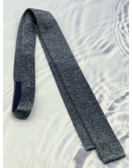 CERRUTI 1881 TIE IN BLUE KNITTED SILK
