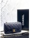 CHANEL CLASSIC MINI RETANGULAR FLAP BAG IN BLACK CAVIAR LEATHER -FULL SET-