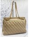 CHANEL COCO BALL TOTE SHOULDER BAG IN BEIGE LAMBSKIN LEATHER