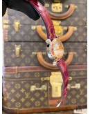 (LIKE NEW) 2023 CHOPARD HAPPY SPORT DIAMOND SOLID ROSE GOLD BEZEL REF 278509-6002 MOTHER OF PEARL DIAMOND DIAL 30MM QUARTZ WATCH -FULL SET-