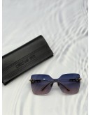 CHRISTIAN DIOR CD CHAIN SUNGLASSES IN BLUE GRADIENT