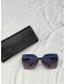 CHRISTIAN DIOR CD CHAIN SUNGLASSES IN BLUE GRADIENT