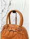CHRISTIAN DIOR SATCHEL HANDBAG IN BROWN LEATHER 
