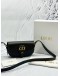 (LIKE NEW) CHRISTIAN DIOR BOBBY EAST-WEST CROSSBODY BAG IN BLACK GRAINED CALFSKIN LEATHER -FULL SET-
