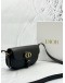 (LIKE NEW) CHRISTIAN DIOR BOBBY EAST-WEST CROSSBODY BAG IN BLACK GRAINED CALFSKIN LEATHER -FULL SET-