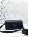 (LIKE NEW) COACH STUDIO BAGUETTE 20 SHOULDER AND CROSSBODY BAG IN BLACK CALFSKIN LEATHER