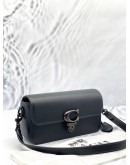(LIKE NEW) COACH STUDIO BAGUETTE 20 SHOULDER AND CROSSBODY BAG IN BLACK CALFSKIN LEATHER