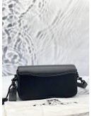 (LIKE NEW) COACH STUDIO BAGUETTE 20 SHOULDER AND CROSSBODY BAG IN BLACK CALFSKIN LEATHER