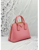 (LIKE NEW) PRADA PROMENADE SMALL BAG IN LIGHT PINK SAFFIANO LUX LEATHER