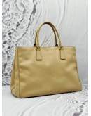 PRADA GALLERIA LARGE TOTE BAG IN BEIGE SAFFIANO LUX LEATHER