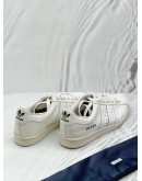 (CNY PROMO) PRADA X ADIDAS SUPERSTAR LOW CUT SNEAKERS SIZE 6 IN WHITE LEATHER