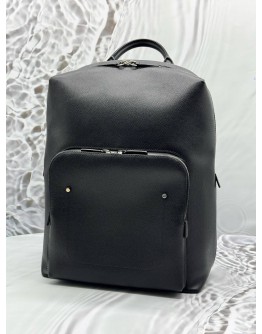 (LIKE NEW) LOUIS VUITTON GRIGORI BACKPACK IN BLACK TAIGA LEATHER