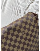 (CNY PROMO) LOUIS VUITTON BROOKLYN MESSENGER BAG IN BROWN DAMIER EBENE CANVAS