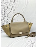 (RAYA PROMO) CELINE TRAPEZE SMALL BAG IN BEIGE LEATHER