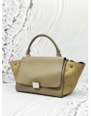 (RAYA PROMO) CELINE TRAPEZE SMALL BAG IN BEIGE LEATHER