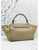 (RAYA PROMO) CELINE TRAPEZE SMALL BAG IN BEIGE LEATHER
