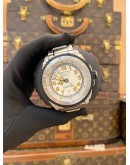 2006 ARMAND NICOLET S05 DAY DATE REF 9160-G-M9168 WHITE DIAL 44MM AUTOMATIC WATCH -FULL SET-