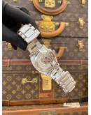 2006 ARMAND NICOLET S05 DAY DATE REF 9160-G-M9168 WHITE DIAL 44MM AUTOMATIC WATCH -FULL SET-