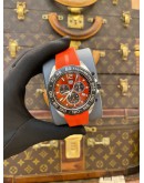 (LIKE NEW) 2023 TAG HEUER FORMULA 1 CHRONOGRAPH REF CAZ101AN RED DIAL 43MM QUARTZ WATCH -FULL SET-