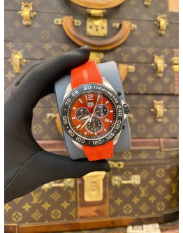 (LIKE NEW) 2023 TAG HEUER FORMULA 1 CHRONOGRAPH REF CAZ101AN RED DIAL 43MM QUARTZ WATCH -FULL SET-