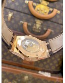 2017 AUDEMARS PIGUET ROYAL OAK 18K 750 ROSE GOLD REF 15300OR WHITE DIAL 39MM AUTOMATIC WATCH 