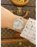 (LIKE NEW) 2016 TAG HEUER AQUARACER LADY REF WAY1312 MOTHER OF PEARL DIAL 32MM QUARTZ WATCH -FULL SET-