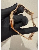 (BRAND NEW) 2024 ROLEX DAY-DATE 40 18K 750 ROSE GOLD REF 228235 AVOCADO GREEN DIAL AUTOMATIC WATCH -FULL SET-