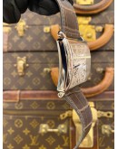 (LIKE NEW) 2022 FRANCK MULLER MASTER SQUARE REF 6002 K QZ V SILVER DIAL 42MM QUARTZ WATCH -FULL SET-