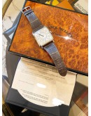 (LIKE NEW) 2022 FRANCK MULLER MASTER SQUARE REF 6002 K QZ V SILVER DIAL 42MM QUARTZ WATCH -FULL SET-