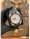 2022 BELL & ROSS BR 03-92 STEEL DIVER REF BR0392 WHITE PANDA DIAL 42MM AUTOMATIC WATCH -FULL SET-