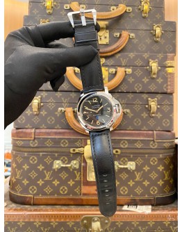 (LIKE NEW) 2018 PANERAI LUMINOR MARINA REF PAM631 BLACK DIAL 44MM AUTOMATIC WATCH -FULL SET-