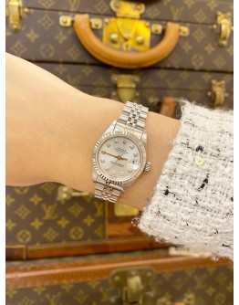 ROLEX LADY DATEJUST DIAMOND JUBILEE REF 69174 26MM AUTOMATIC WATCH