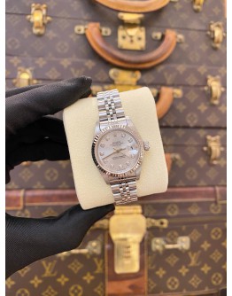 ROLEX LADY DATEJUST DIAMOND JUBILEE REF 69174 26MM AUTOMATIC WATCH