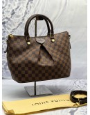 (CLEAR STOCK) LOUIS VUITTON SIENA MM IN BROWN DAMIER EBENE CANVAS