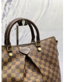 (CLEAR STOCK) LOUIS VUITTON SIENA MM IN BROWN DAMIER EBENE CANVAS