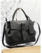 (CLEAR STOCK) LANCEL CHARLIE TOP HANDLE BAG IN BLACK LEATHER