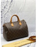 (CNY SALE) LOUIS VUITTON SPEEDY BANDOULIERE 30 IN BROWN MONOGRAM CANVAS