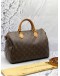 (CNY SALE) LOUIS VUITTON SPEEDY BANDOULIERE 30 IN BROWN MONOGRAM CANVAS