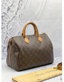 (CNY SALE) LOUIS VUITTON SPEEDY BANDOULIERE 30 IN BROWN MONOGRAM CANVAS