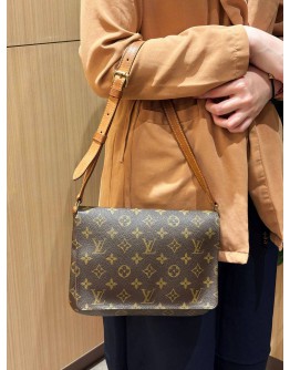 (CNY PROMO) LOUIS VUITTON MUSETTE TANGO SHOULDER BAG IN BROWN MONOGRAM CANVAS