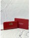 (CNY PROMO) (UNUSED) SALVATORE FERRAGAMO GANCINI ZIP AROUND LONG WALLET IN RED LEATHER